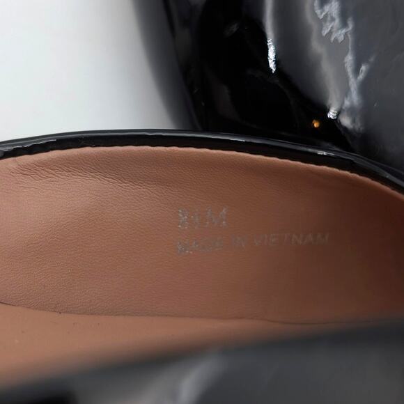 Linea Paolo Camelia Pump Adjustable Strap Women's Black Size US8.5M EU39 - Picture 8 of 9